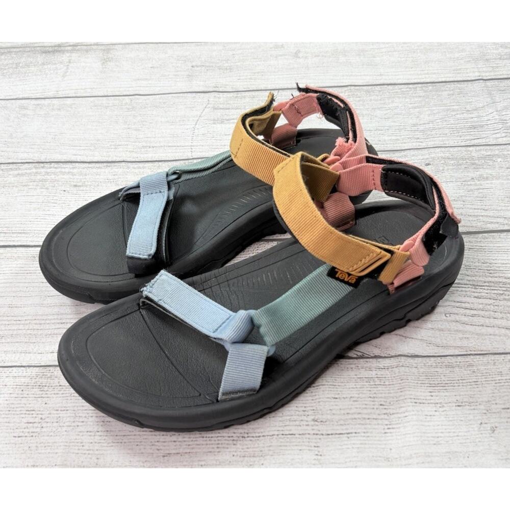 Teva Womens Hurricane XLT2 Sandals Multi Color Pastel Sport Hiking Size 9